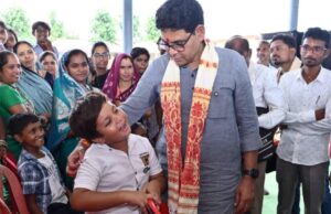 जीवन में संघर्ष से मिली सफलता ही इतिहास रचती है – राजस्व मंत्री श्री टंक राम वर्मा